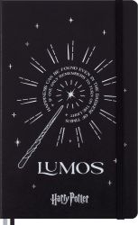 Moleskine Harry Potter jegyzetfzet, vonalas, "L" Lumos