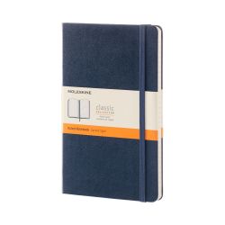 Moleskine jegyzetfzet vonalas, "L", kemny tbls, zafrkk