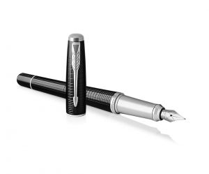 Parker Royal Urban prmium tlttoll, fekete, ezst klipsz, F