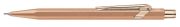 Caran d' Ache 849 Prmium mechanikus ceruza, 0,7 mm, Brut Ros