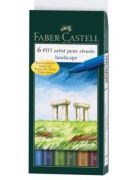 Faber-Castell Art and Graphic Pitt mvsz filc kszlet 6 darabos, fld sznek B
