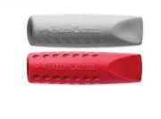 Faber-Castell kupakradr GRIP piros-szrke, 2 darabos