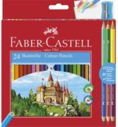 Faber-Castell sznes ceruza kszlet 24+3db - Bicolor