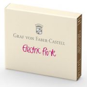 Graf von Faber-Castell tintapatron, Electric Pink 6db