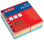 Herlitz Ragasztott kockablokk 8x8x3 cm, sznes