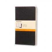 Moleskine Cahier notesz, L, vonalas, fekete