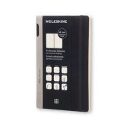Moleskine Professional Notesz, L, puha fedeles, fekete
