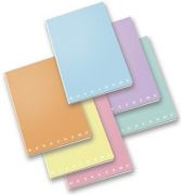 Pigna Fzet Monocromo Pastel A/4 tztt 42 lapos, vonalas, tbb sznben: