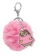 Pusheen x Hello Kitty kulcstart, rzsaszn