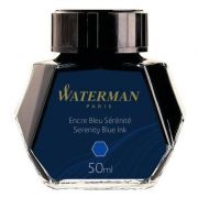 Waterman üveges tinta, Serenity Blue 50ml