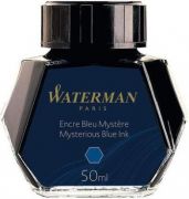 Waterman üveges tinta, Mysterious Blue 50ml